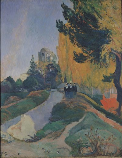 The Alyscamps, Arles, 1888 by Paul Gauguin